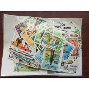 300 Scouts All different stamps